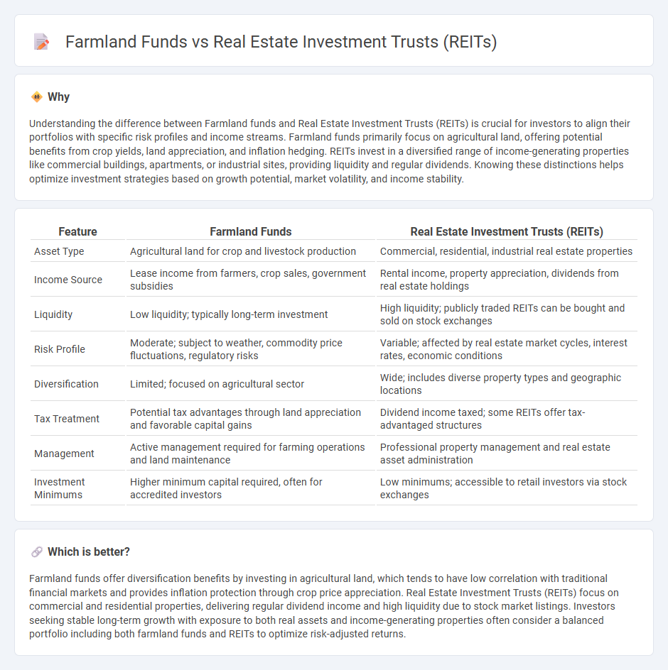 Farmland Funds vs Real Estate Investment Trusts (Reits) in Investment