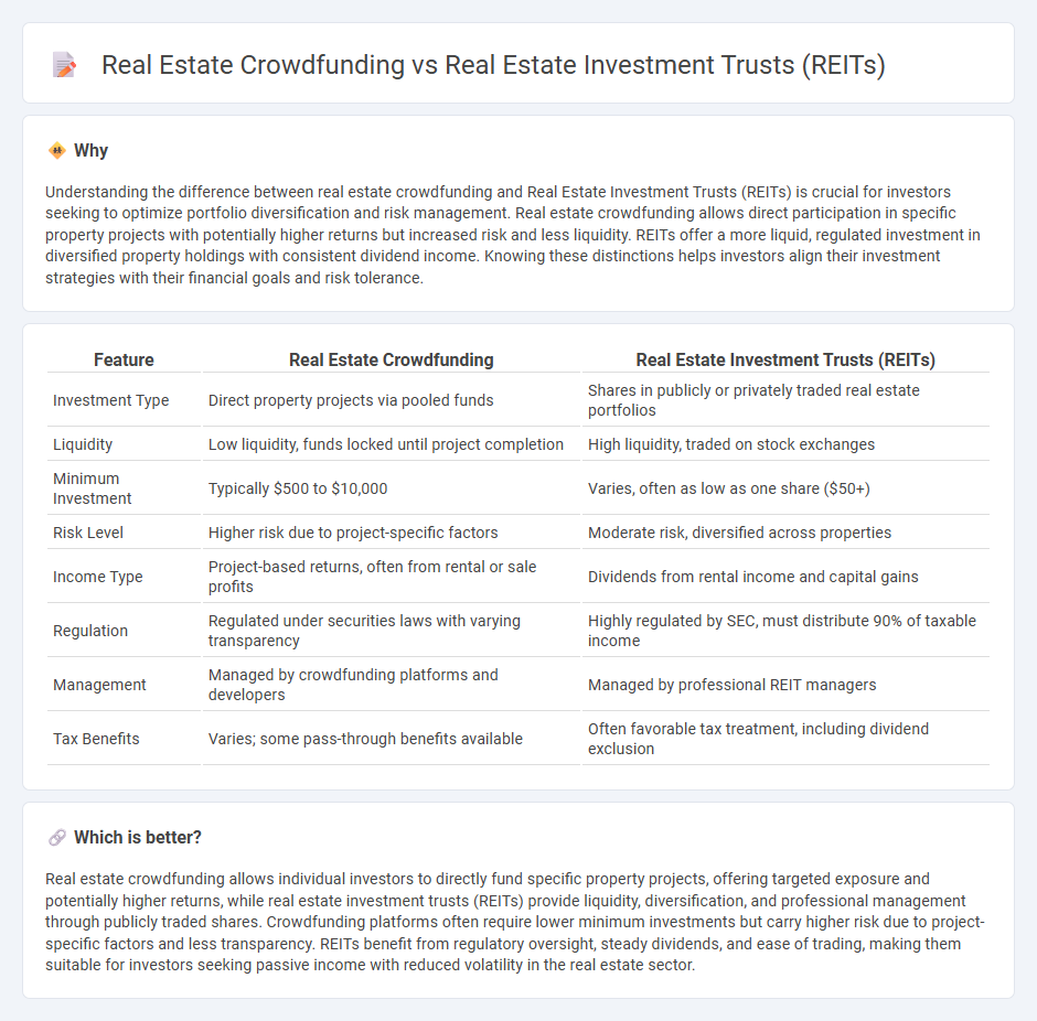 Real Estate Crowdfunding vs Real Estate Investment Trusts (Reits) in Real Estate