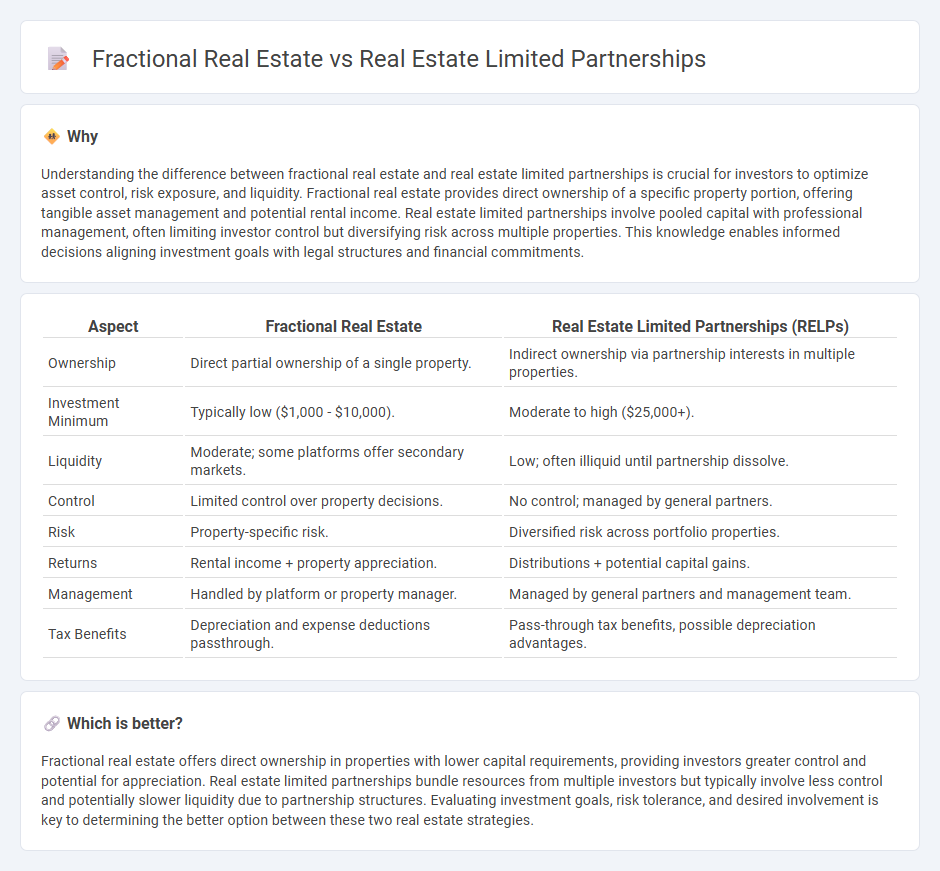 Fractional Real Estate vs Real Estate Limited Partnerships in Investment