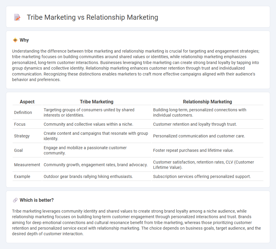 Tribe Marketing vs Relationship Marketing in Marketing