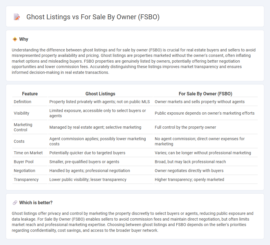 Ghost Listings vs For Sale By Owner (Fsbo) in Real Estate
