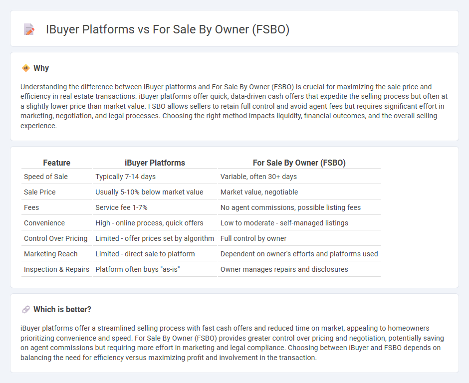Ibuyer Platforms vs For Sale By Owner (Fsbo) in Real Estate