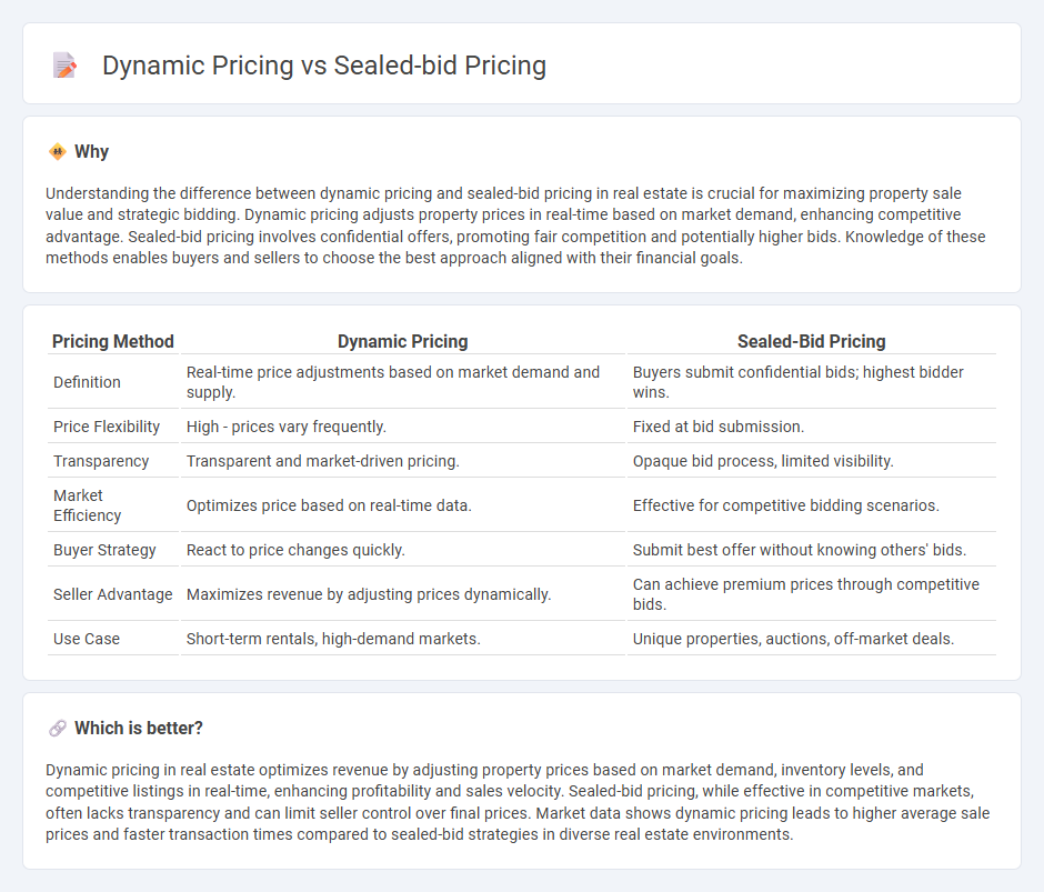 Dynamic Pricing vs Sealed-Bid Pricing in Real Estate