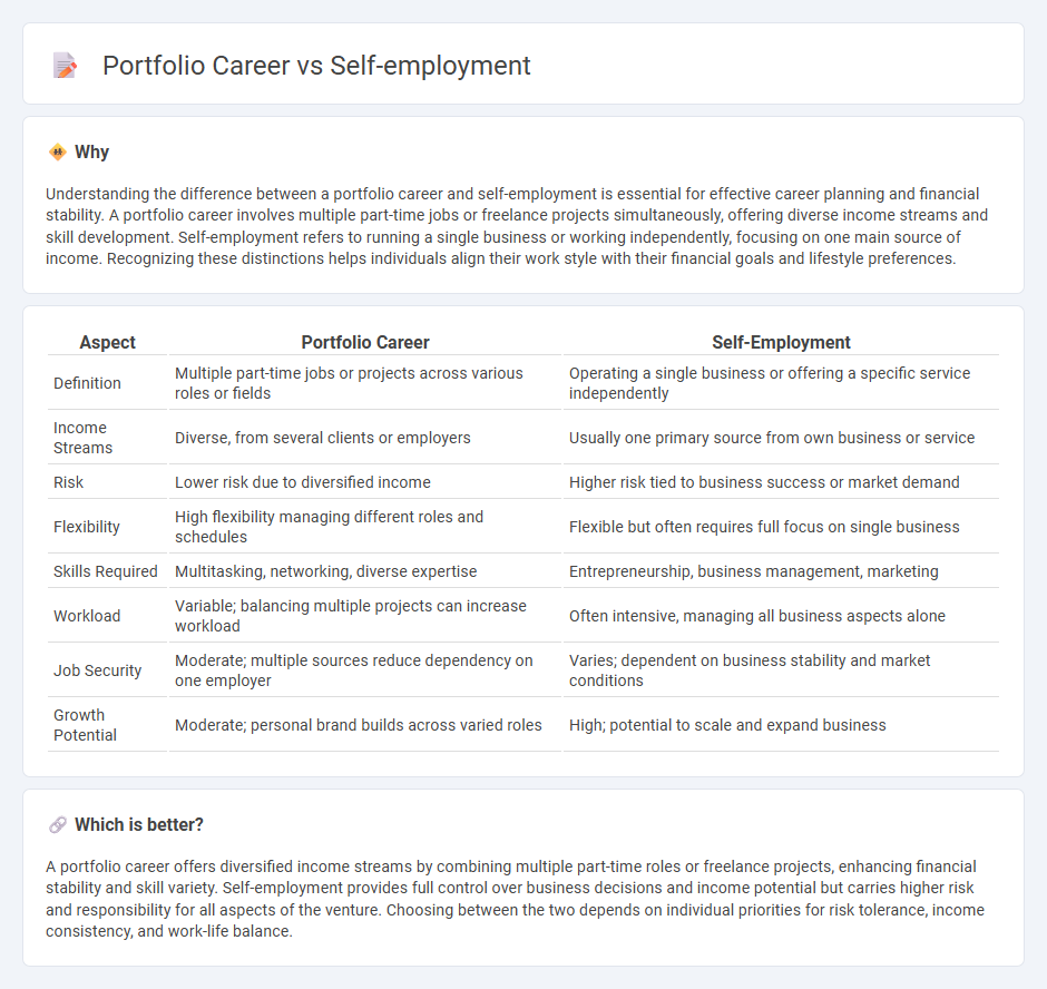 Portfolio Career vs Self-Employment in Employment