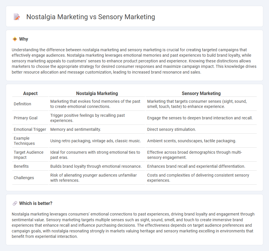 Nostalgia Marketing vs Sensory Marketing in Marketing