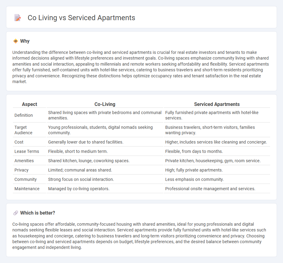 Co Living vs Serviced Apartments in Real Estate