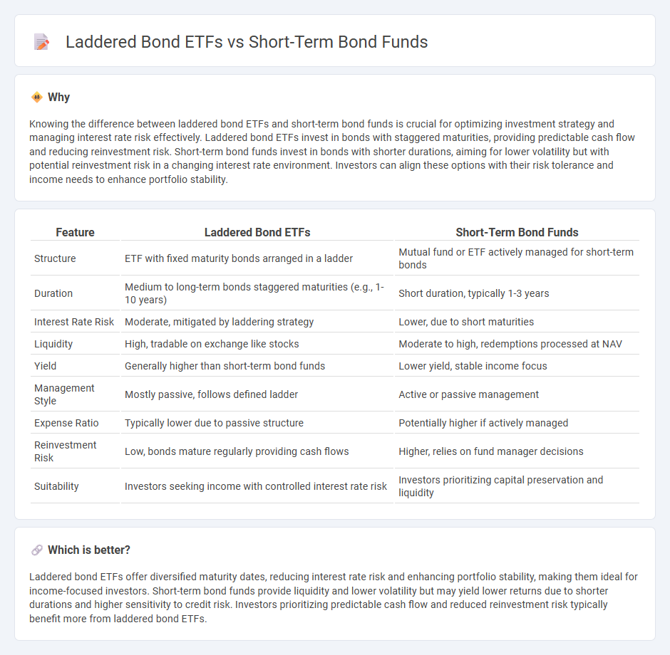 Laddered Bond Etfs vs Short-Term Bond Funds in Finance