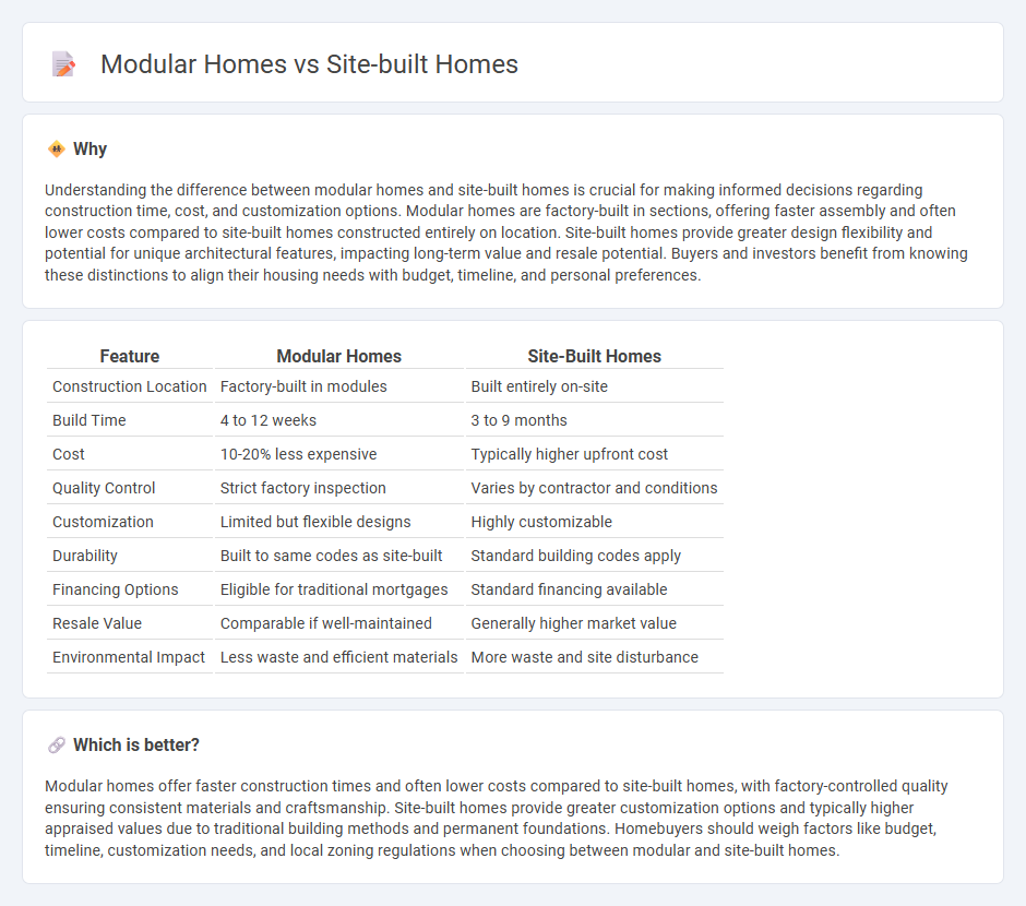 Modular Homes vs Site-Built Homes in Real Estate