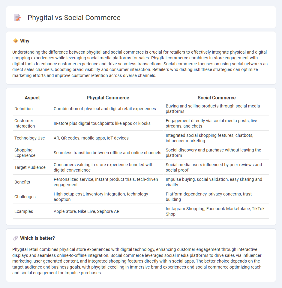 Phygital vs Social Commerce in Retail