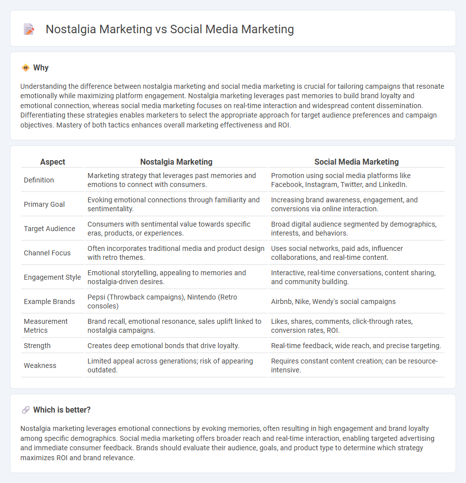 Nostalgia Marketing vs Social Media Marketing in Marketing