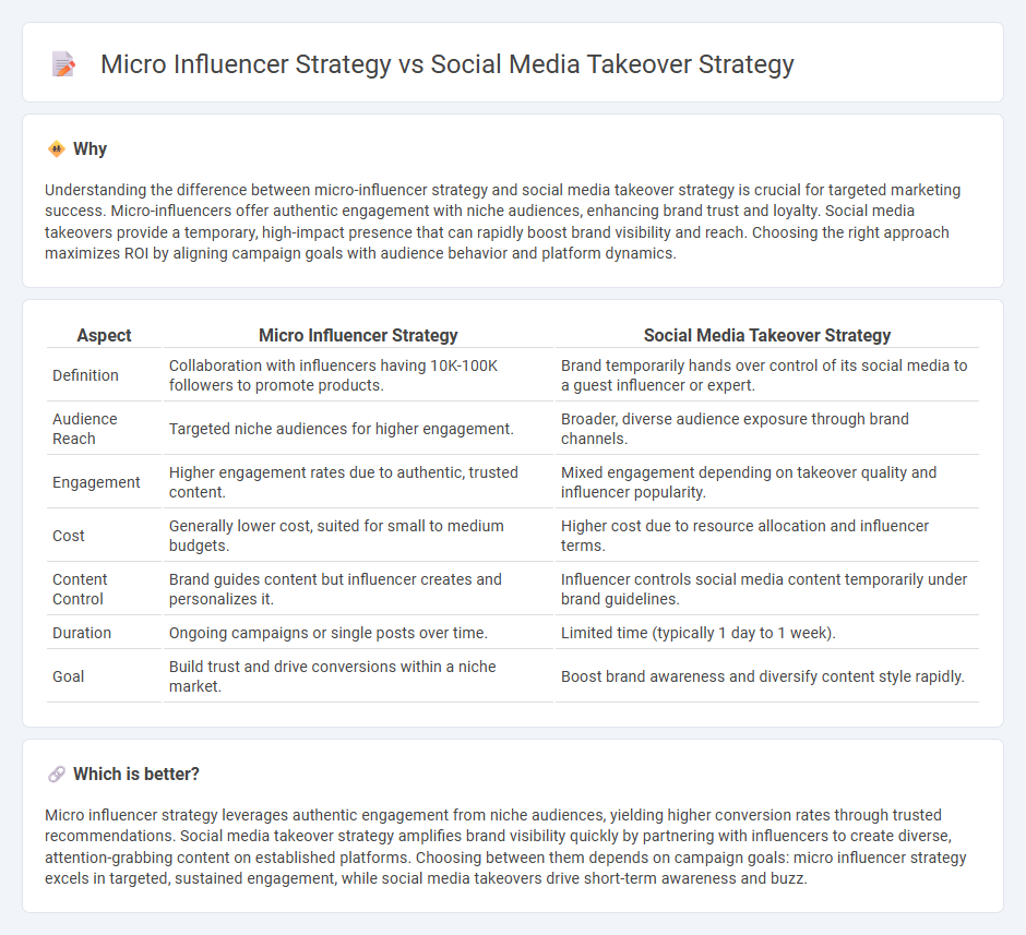 Micro Influencer Strategy vs Social Media Takeover Strategy in Marketing