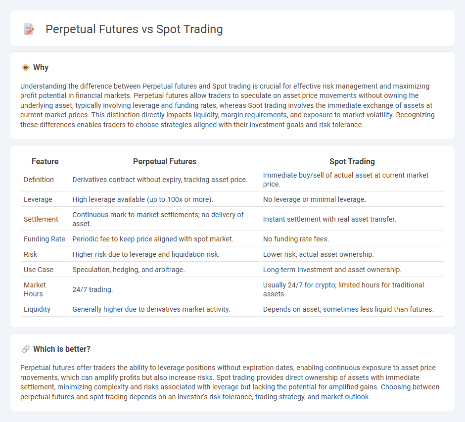 Perpetual Futures vs Spot Trading in Finance
