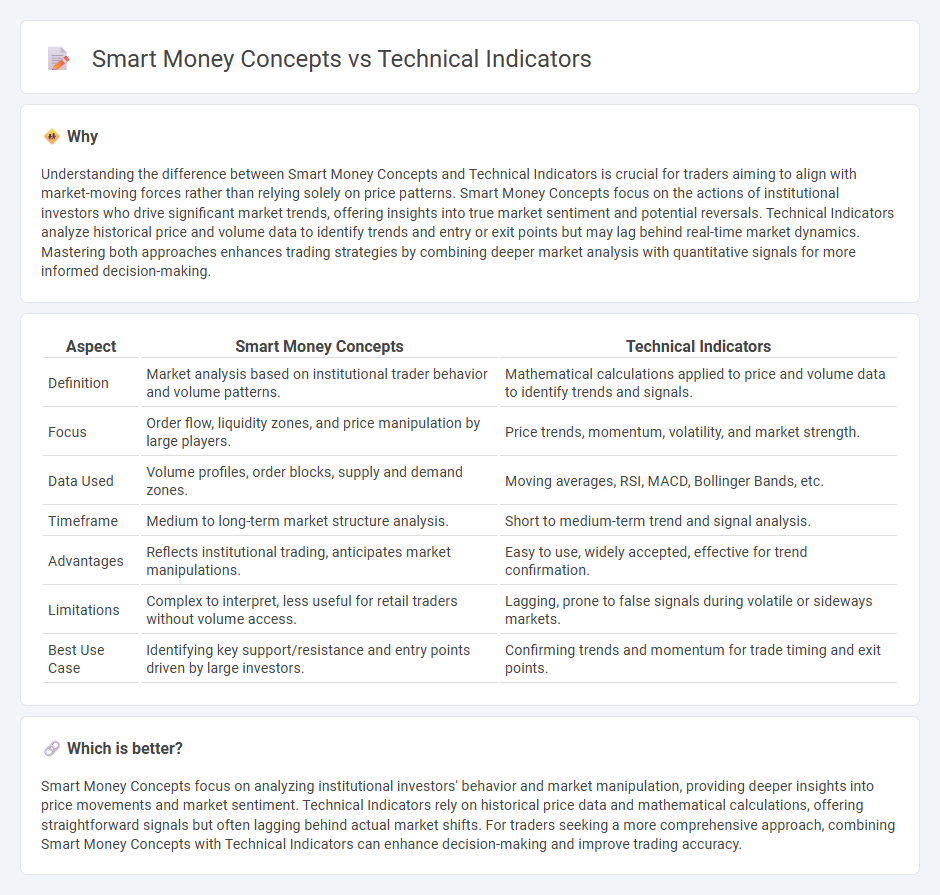 Smart Money Concepts vs Technical Indicators in Trading