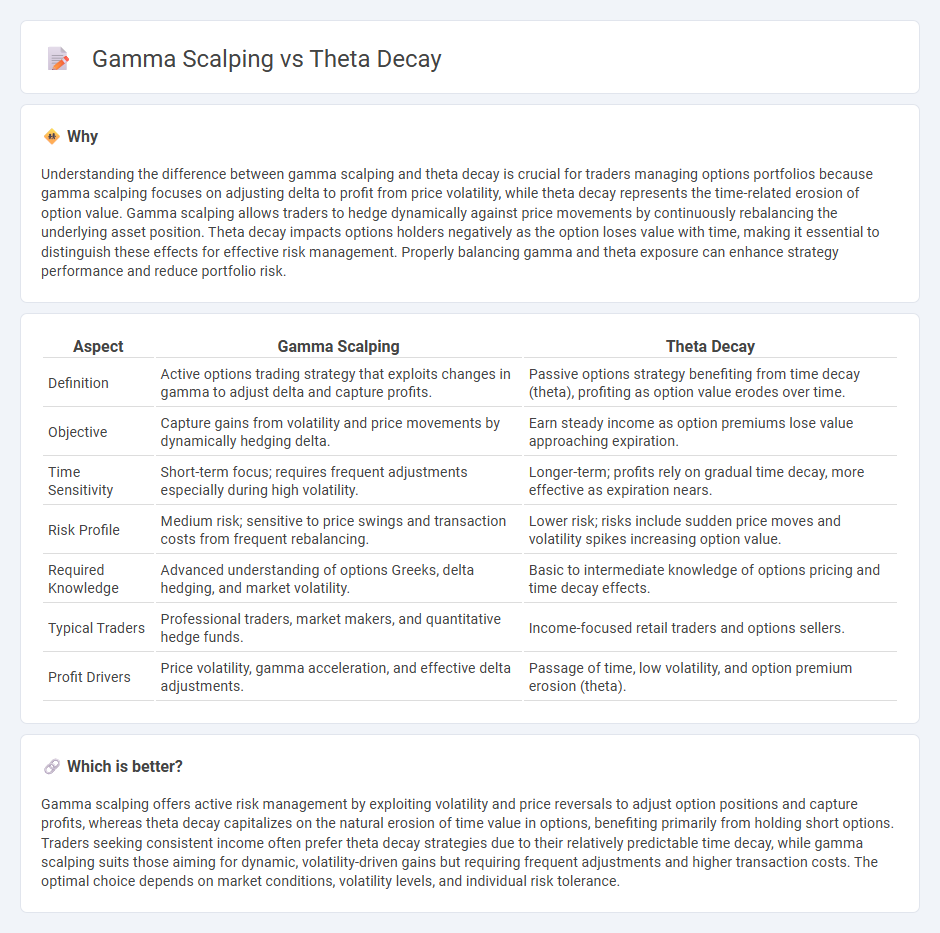Gamma Scalping vs Theta Decay in Trading