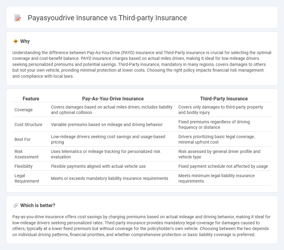 Payasyoudrive Insurance vs Third-Party Insurance in Insurance