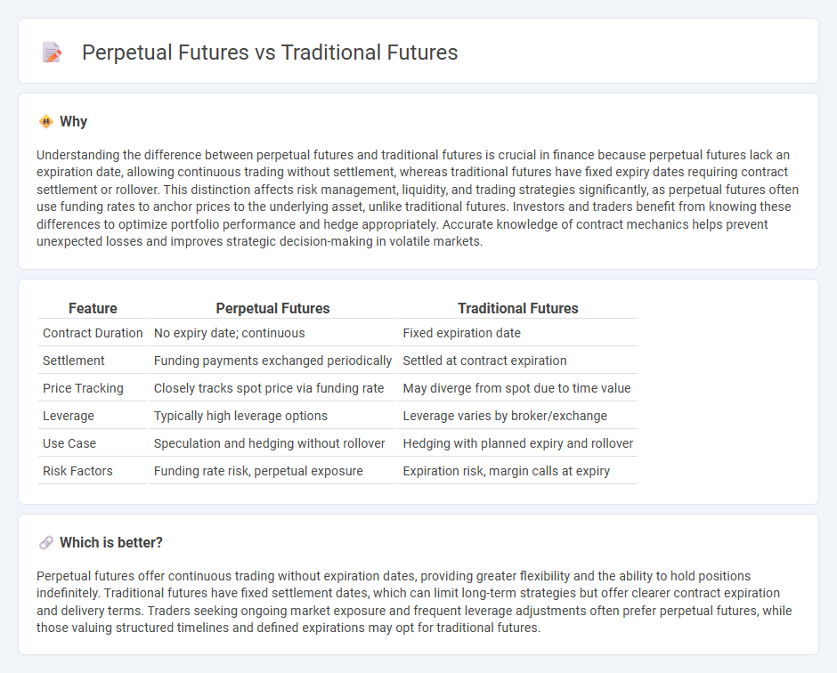 Perpetual Futures vs Traditional Futures in Finance
