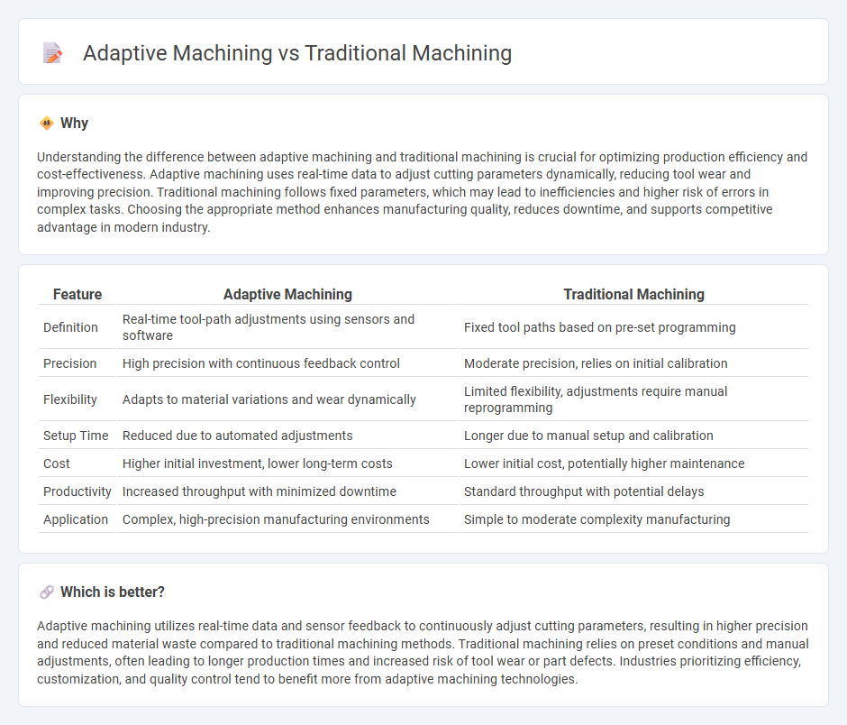 Adaptive Machining vs Traditional Machining in Manufacturing