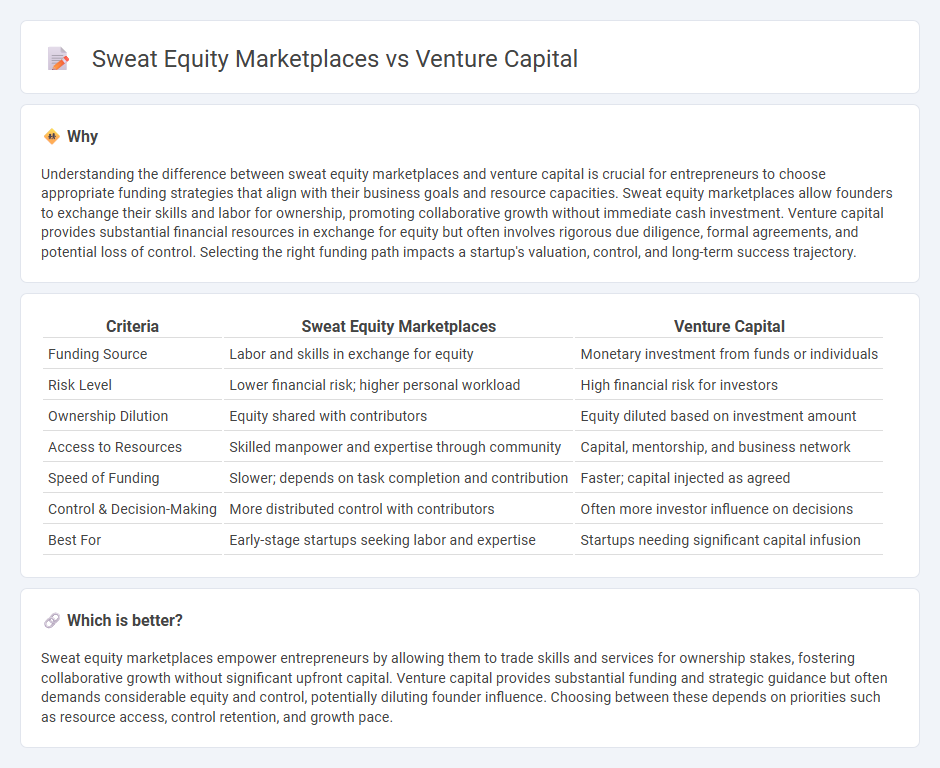 Sweat Equity Marketplaces vs Venture Capital in Entrepreneurship