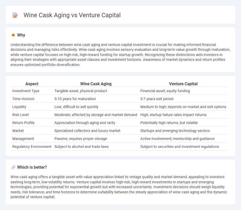 Wine Cask Aging vs Venture Capital in Investment
