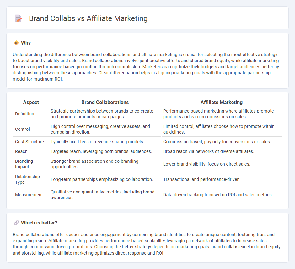Brand Collabs vs Affiliate Marketing in Marketing