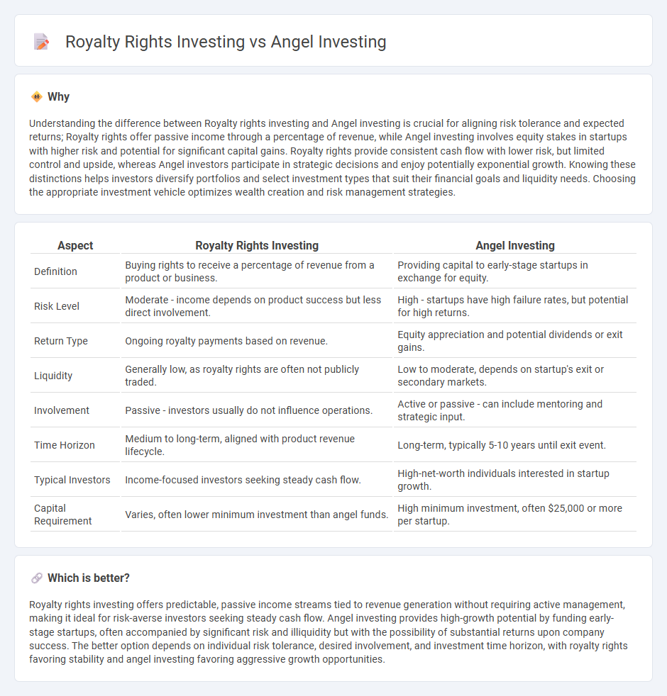 Royalty Rights Investing vs Angel Investing in Investment