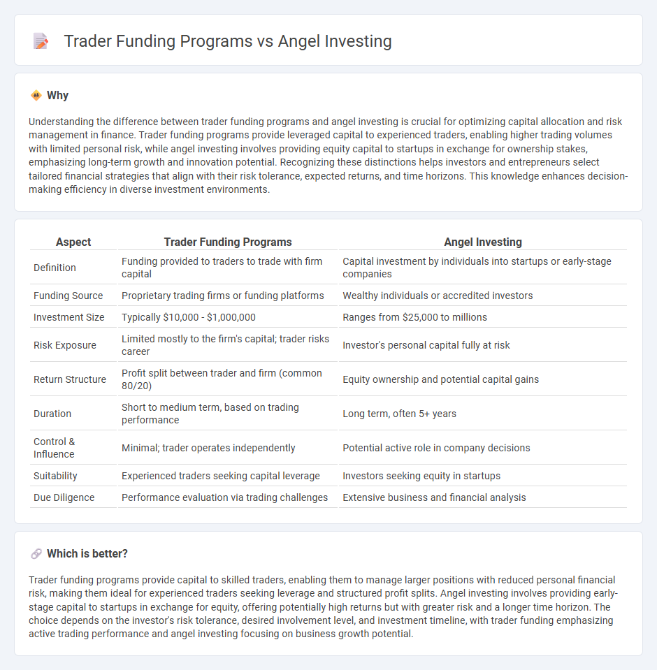 Trader Funding Programs vs Angel Investing in Finance