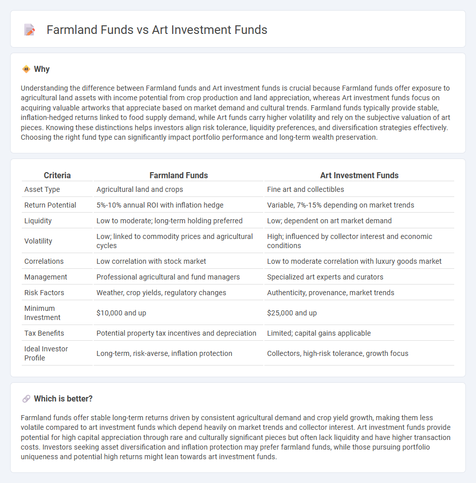 Farmland Funds vs Art Investment Funds in Investment