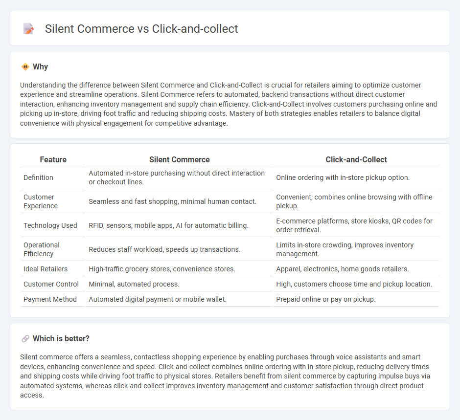 Silent Commerce vs Click-And-Collect in Retail