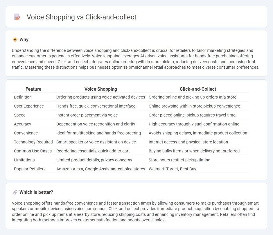 Voice Shopping vs Click-And-Collect in Retail