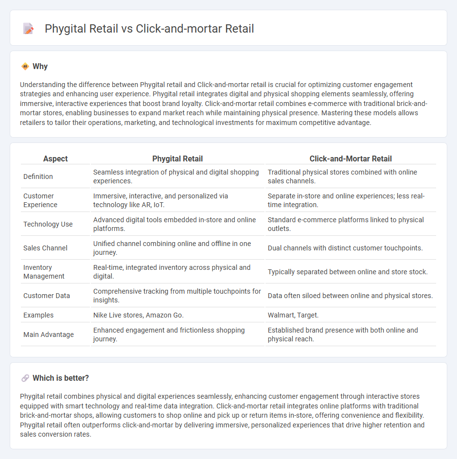 Phygital Retail vs Click-And-Mortar Retail in Retail