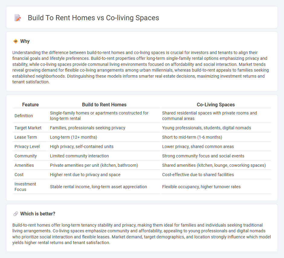 Build To Rent Homes vs Co-Living Spaces in Real Estate