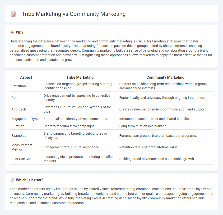 Tribe Marketing vs Community Marketing in Marketing