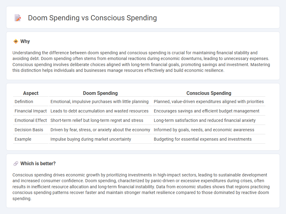 Doom Spending vs Conscious Spending in Economy