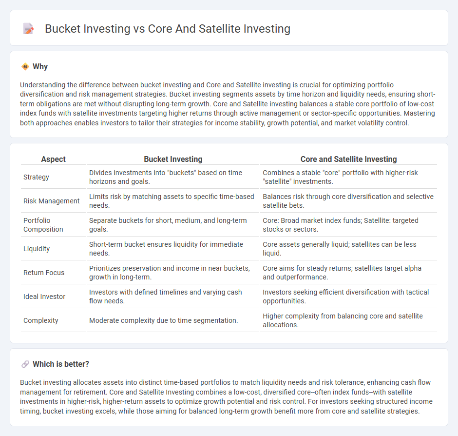 Bucket Investing vs Core And Satellite Investing in Finance