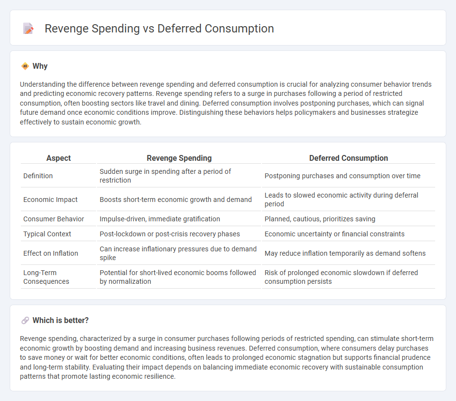 Revenge Spending vs Deferred Consumption in Economy