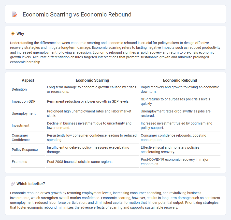 Economic Scarring vs Economic Rebound in Economy