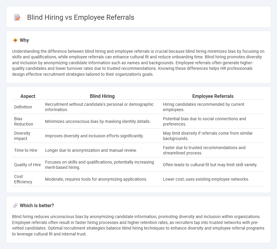 Blind Hiring vs Employee Referrals in Human Resources