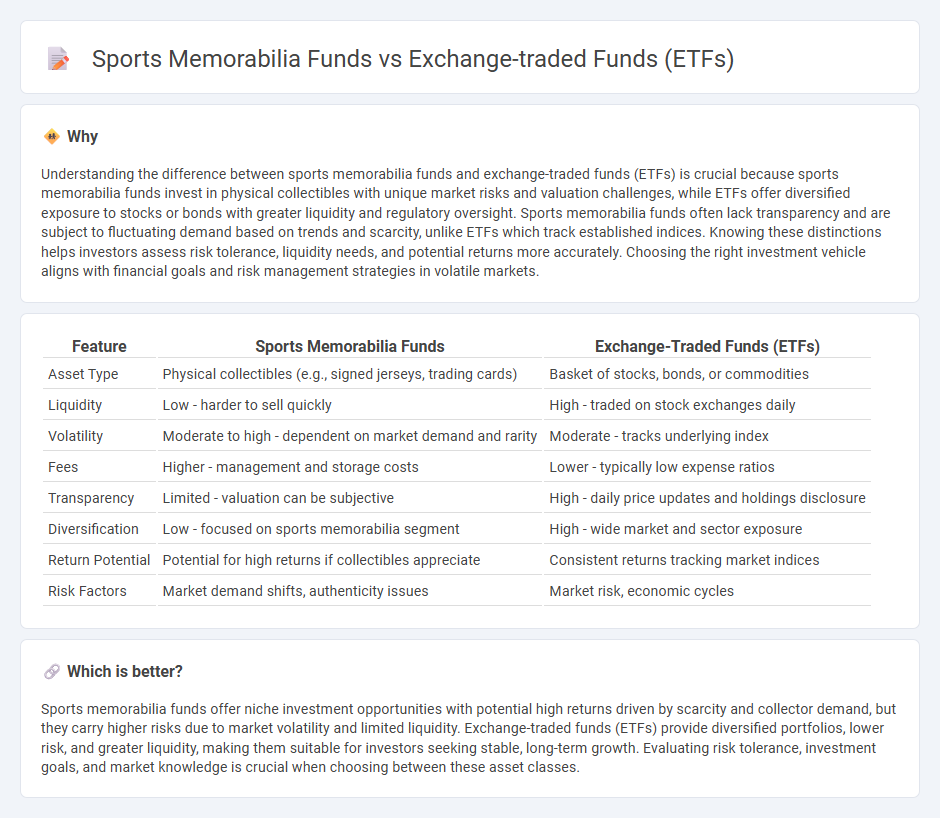 Sports Memorabilia Funds vs Exchange-Traded Funds (Etfs) in Investment