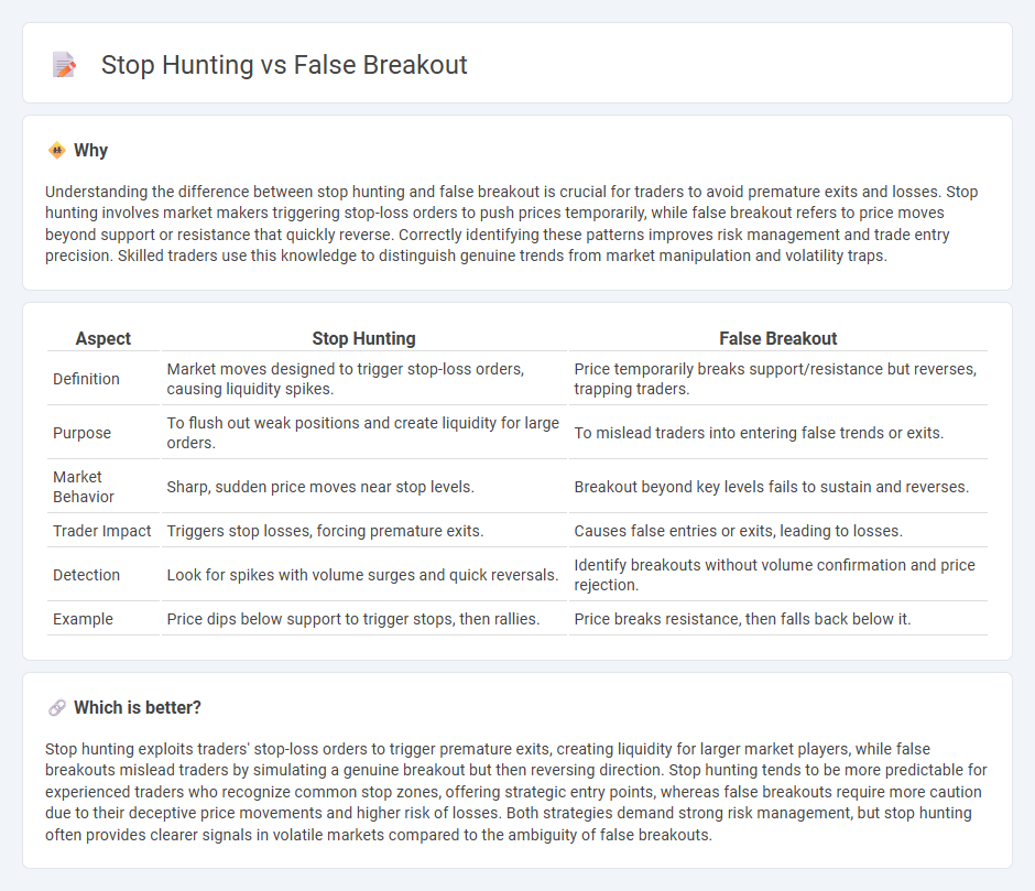 Stop Hunting vs False Breakout in Trading