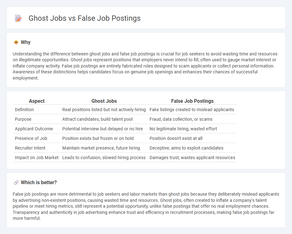 Ghost Jobs vs False Job Postings in Employment