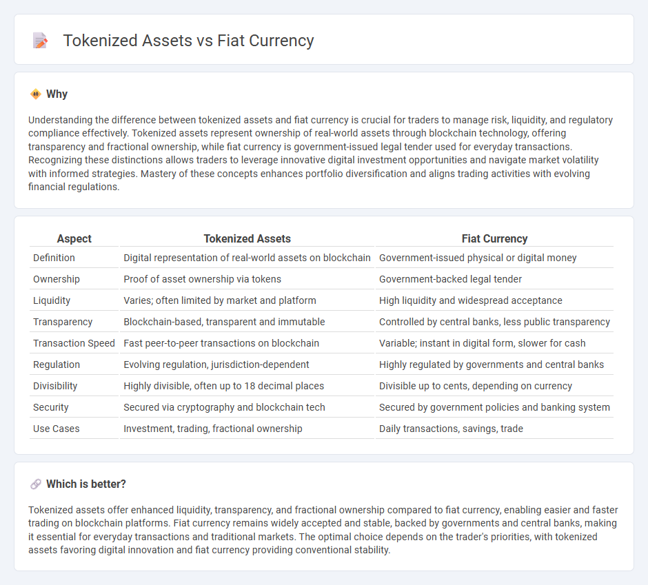 Tokenized Assets vs Fiat Currency in Trading