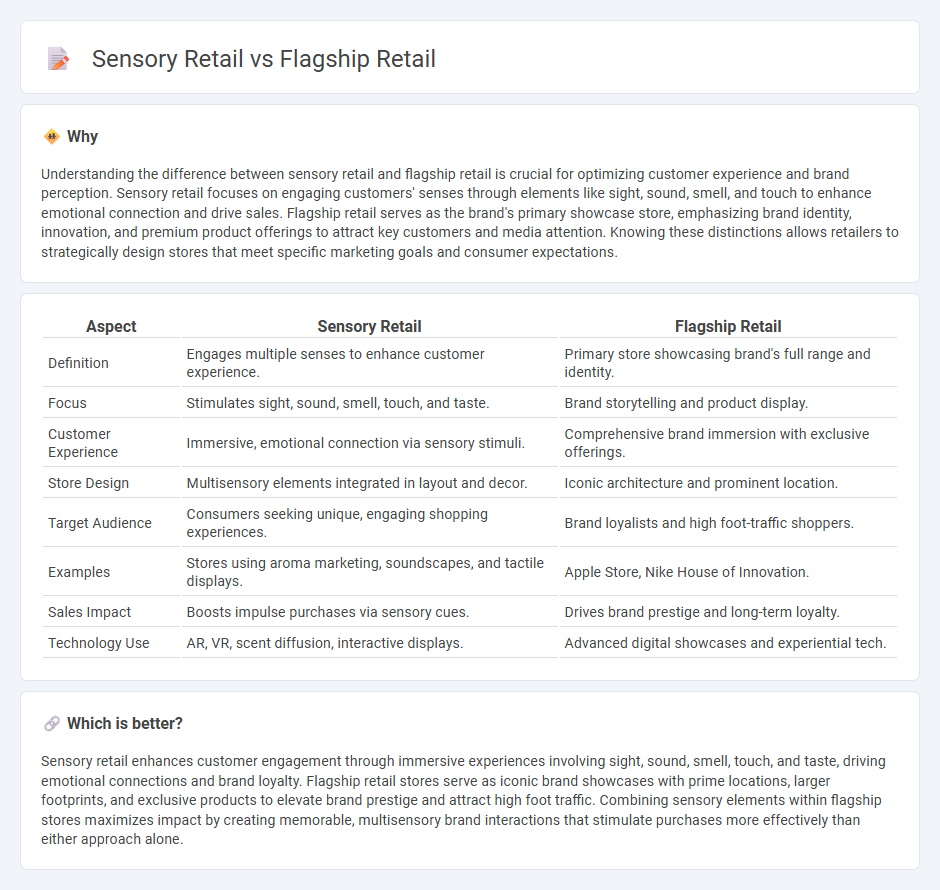 Sensory Retail vs Flagship Retail in Retail