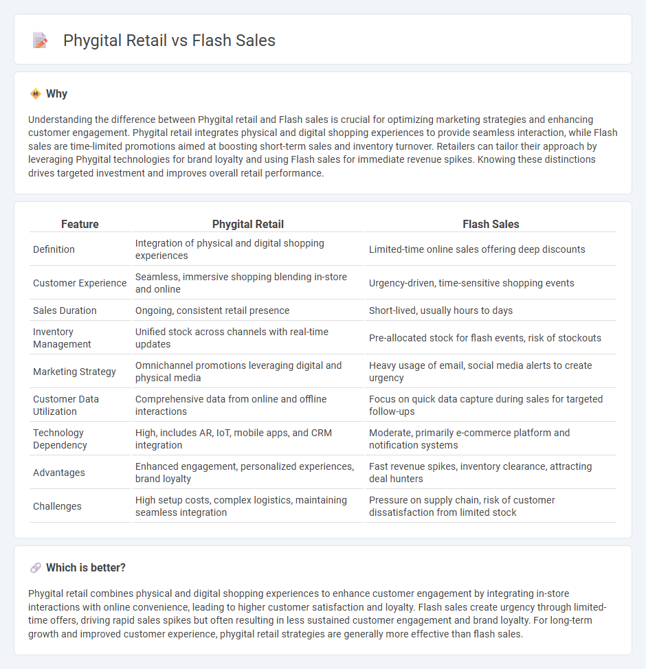 Phygital Retail vs Flash Sales in Retail