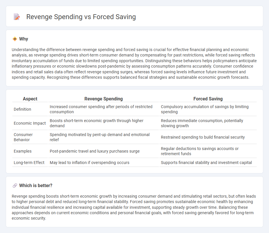 Revenge Spending vs Forced Saving in Economy