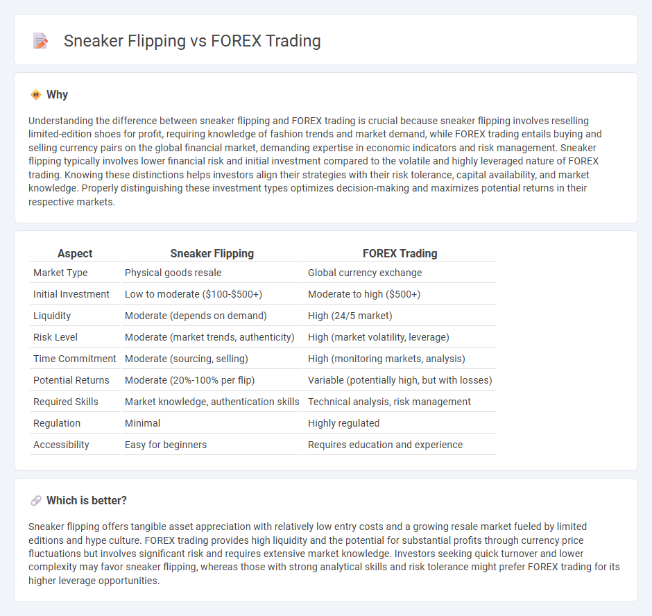 Sneaker Flipping vs Forex Trading in Investment