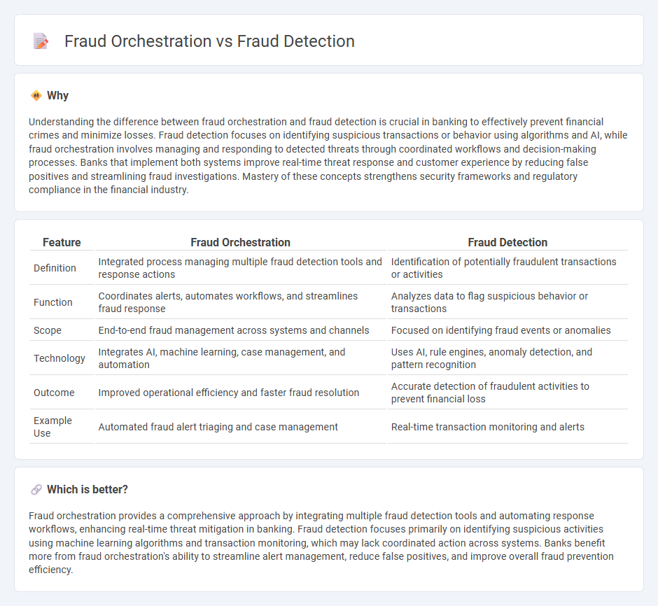 Fraud Orchestration vs Fraud Detection in Banking