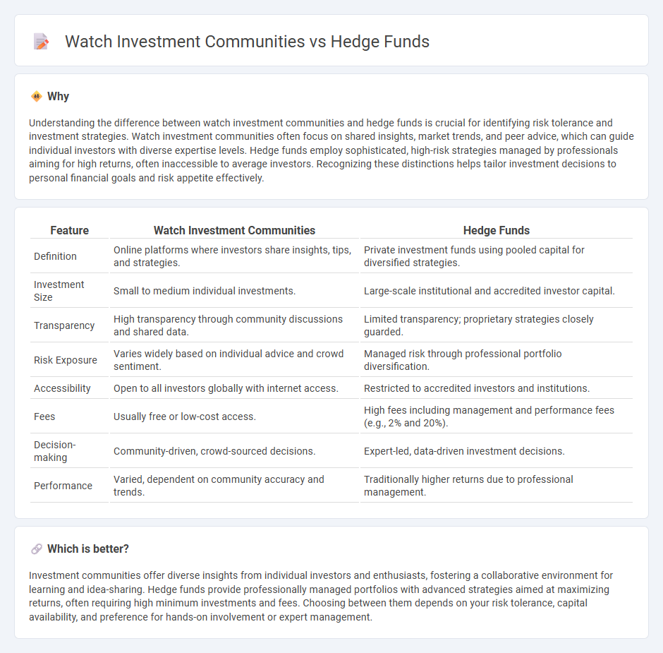 Watch Investment Communities vs Hedge Funds in Investment