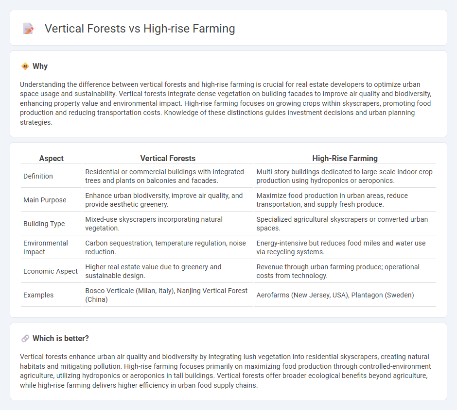 Vertical Forests vs High-Rise Farming in Real Estate