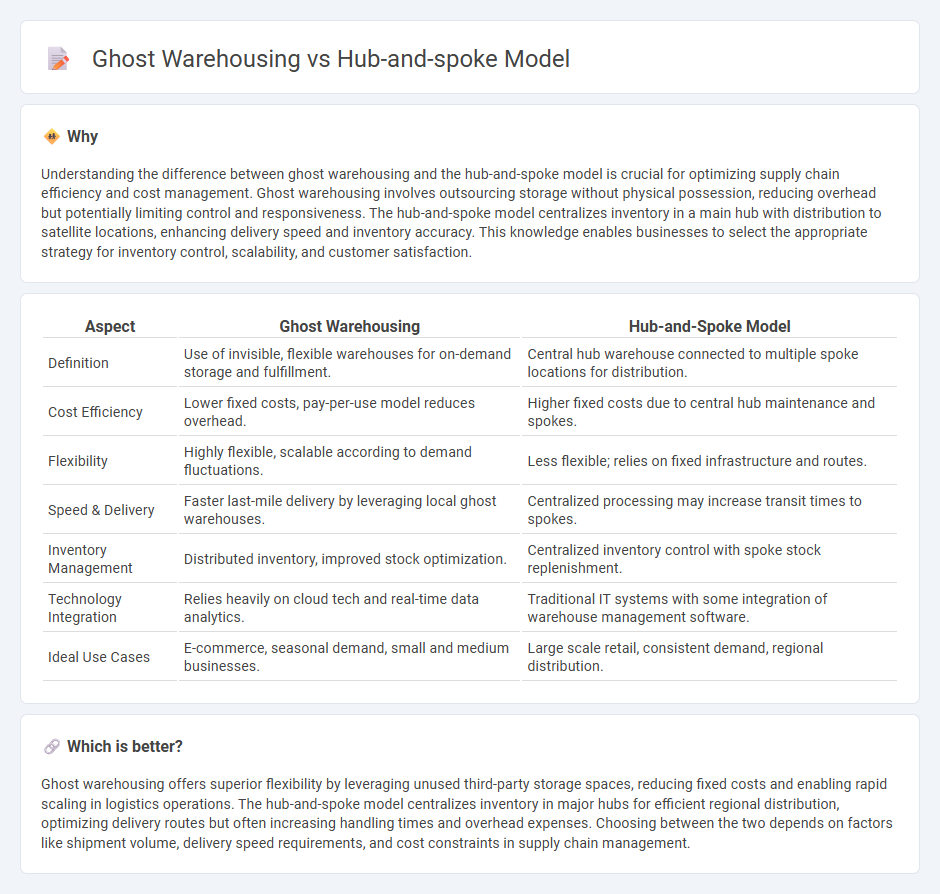 Ghost Warehousing vs Hub-And-Spoke Model in Logistics