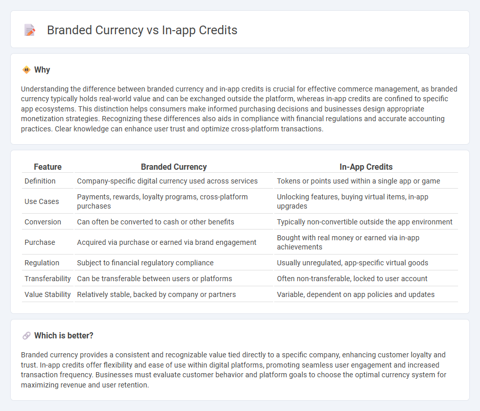 Branded Currency vs In-App Credits in Commerce
